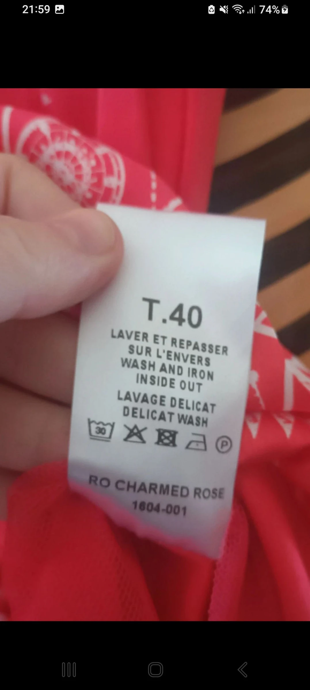 Prachtige halflange ultra chique en vrouwelijke jurk La Mode est à Vous maat 40 – photo 6